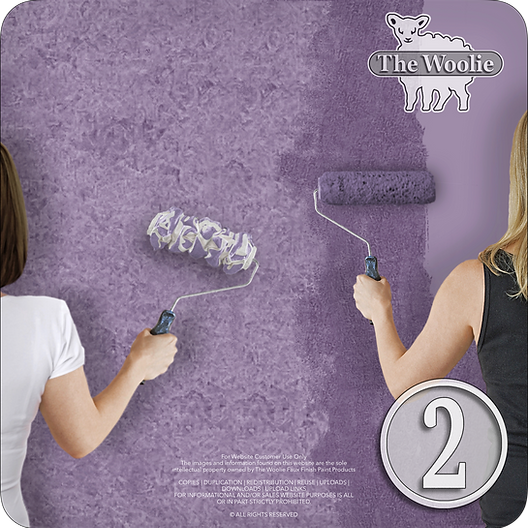 How To Use The Rag Painting Roller The Woolie